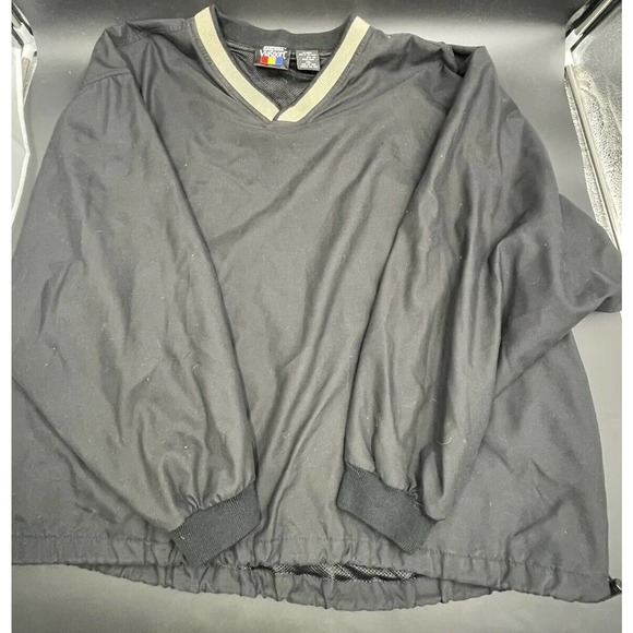 Hartwell, Black & Tan, Active, Banded Waist V Neck, Activewear Pullover 2XL Mens - Picture 1 of 5